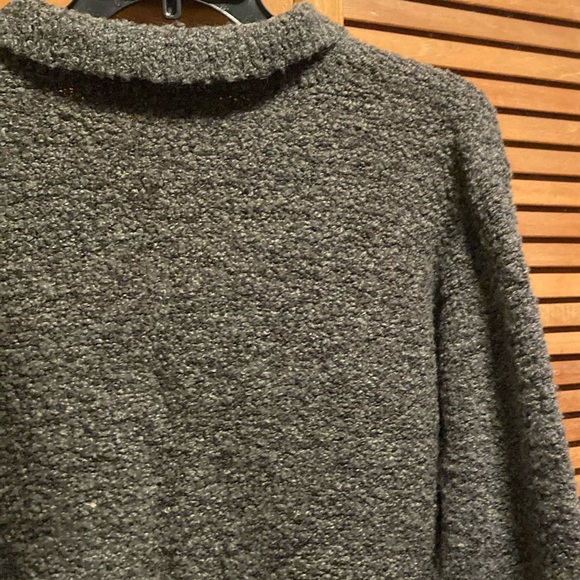 Carolyn Taylor Essentials Grey Poodle Knit Cardigan - Picture 12 of 12